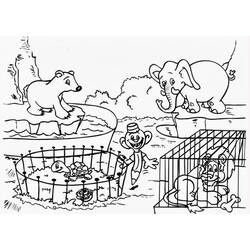 Disegno da colorare: Zoo (Animali) #201721 - Pagine da Colorare Stampabili Gratuite