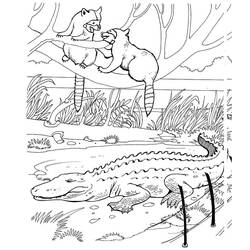 Disegno da colorare: Zoo (Animali) #201726 - Pagine da Colorare Stampabili Gratuite