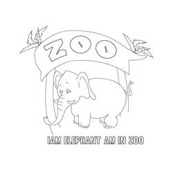 Disegno da colorare: Zoo (Animali) #201730 - Pagine da Colorare Stampabili Gratuite