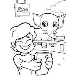 Disegno da colorare: Zoo (Animali) #201735 - Pagine da Colorare Stampabili Gratuite