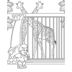Disegno da colorare: Zoo (Animali) #201737 - Pagine da Colorare Stampabili Gratuite