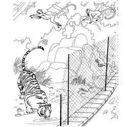 Disegno da colorare: Zoo (Animali) #201750 - Pagine da Colorare Stampabili Gratuite