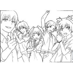 Disegni da colorare: Assassination Classroom - Pagine da Colorare Stampabili Gratuite