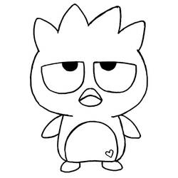 Disegni da colorare: Badtz Maru - Pagine da Colorare Stampabili Gratuite