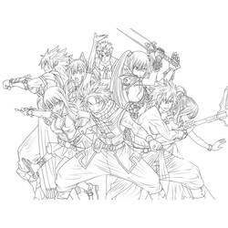 Disegni da colorare: Fairy Tail - Pagine da Colorare Stampabili Gratuite