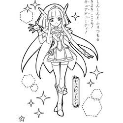 Disegni da colorare: Glitter Force - Pagine da Colorare Stampabili Gratuite