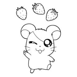 Disegni da colorare: Hamtaro - Pagine da Colorare Stampabili Gratuite