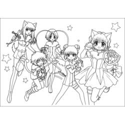 Disegni da colorare: Mew Mew Power - Pagine da Colorare Stampabili Gratuite