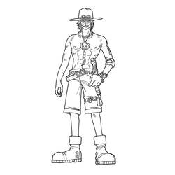 Disegni da colorare: One Piece - Pagine da Colorare Stampabili Gratuite