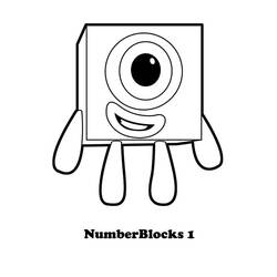 Disegno da colorare: Blocchi Numerici (Apprendimento e Educazione) #186678 - Pagine da Colorare Stampabili Gratuite