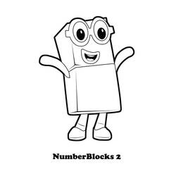 Disegno da colorare: Blocchi Numerici (Apprendimento e Educazione) #186679 - Pagine da Colorare Stampabili Gratuite