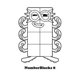 Disegno da colorare: Blocchi Numerici (Apprendimento e Educazione) #186697 - Pagine da Colorare Stampabili Gratuite