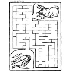 Disegno da colorare: Labirinti (Apprendimento e Educazione) #126500 - Pagine da Colorare Stampabili Gratuite