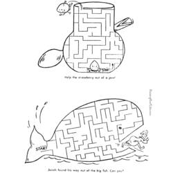 Disegno da colorare: Labirinti (Apprendimento e Educazione) #126503 - Pagine da Colorare Stampabili Gratuite