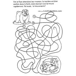 Disegno da colorare: Labirinti (Apprendimento e Educazione) #126535 - Pagine da Colorare Stampabili Gratuite