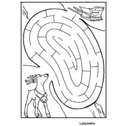 Disegno da colorare: Labirinti (Apprendimento e Educazione) #126554 - Pagine da Colorare Stampabili Gratuite