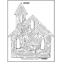 Disegno da colorare: Labirinti (Apprendimento e Educazione) #126627 - Pagine da Colorare Stampabili Gratuite