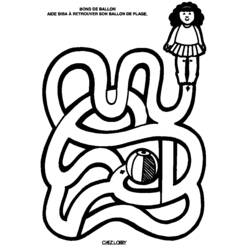 Disegno da colorare: Labirinti (Apprendimento e Educazione) #126667 - Pagine da Colorare Stampabili Gratuite