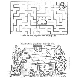Disegno da colorare: Labirinti (Apprendimento e Educazione) #126674 - Pagine da Colorare Stampabili Gratuite