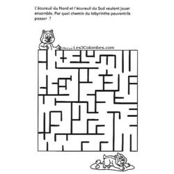 Disegno da colorare: Labirinti (Apprendimento e Educazione) #126677 - Pagine da Colorare Stampabili Gratuite