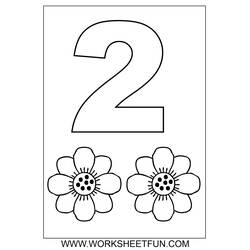 Disegno da colorare: Numeri (Apprendimento e Educazione) #125146 - Pagine da Colorare Stampabili Gratuite