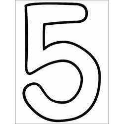 Disegno da colorare: Numeri (Apprendimento e Educazione) #125214 - Pagine da Colorare Stampabili Gratuite