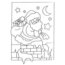 Disegno da colorare: Babbo Natale (Caratteri) #104654 - Pagine da Colorare Stampabili Gratuite