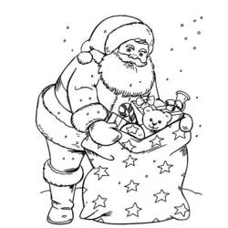 Disegno da colorare: Babbo Natale (Caratteri) #104665 - Pagine da Colorare Stampabili Gratuite