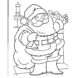 Disegno da colorare: Babbo Natale (Caratteri) #104674 - Pagine da Colorare Stampabili Gratuite