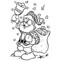 Disegno da colorare: Babbo Natale (Caratteri) #104676 - Pagine da Colorare Stampabili Gratuite