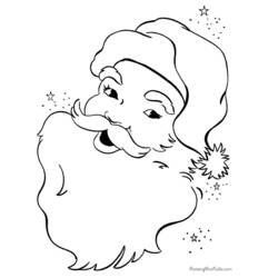 Disegno da colorare: Babbo Natale (Caratteri) #104691 - Pagine da Colorare Stampabili Gratuite