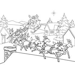 Disegno da colorare: Babbo Natale (Caratteri) #104698 - Pagine da Colorare Stampabili Gratuite