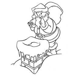 Disegno da colorare: Babbo Natale (Caratteri) #104707 - Pagine da Colorare Stampabili Gratuite