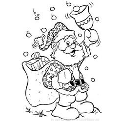 Disegno da colorare: Babbo Natale (Caratteri) #104719 - Pagine da Colorare Stampabili Gratuite
