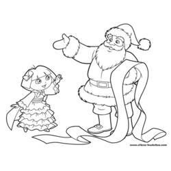 Disegno da colorare: Babbo Natale (Caratteri) #104740 - Pagine da Colorare Stampabili Gratuite