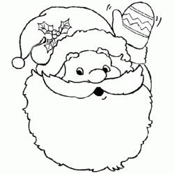 Disegno da colorare: Babbo Natale (Caratteri) #104765 - Pagine da Colorare Stampabili Gratuite