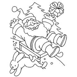 Disegno da colorare: Babbo Natale (Caratteri) #104781 - Pagine da Colorare Stampabili Gratuite
