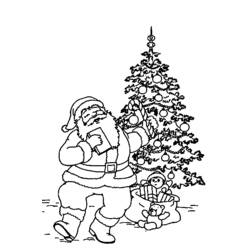 Disegno da colorare: Babbo Natale (Caratteri) #104784 - Pagine da Colorare Stampabili Gratuite