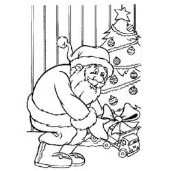Disegno da colorare: Babbo Natale (Caratteri) #104807 - Pagine da Colorare Stampabili Gratuite