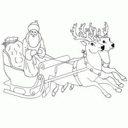 Disegno da colorare: Babbo Natale (Caratteri) #104808 - Pagine da Colorare Stampabili Gratuite