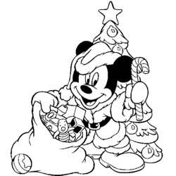 Disegno da colorare: Babbo Natale (Caratteri) #104835 - Pagine da Colorare Stampabili Gratuite
