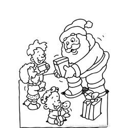 Disegno da colorare: Babbo Natale (Caratteri) #104838 - Pagine da Colorare Stampabili Gratuite