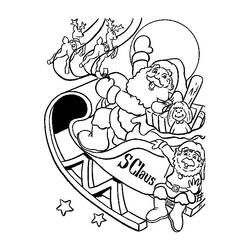 Disegno da colorare: Babbo Natale (Caratteri) #104840 - Pagine da Colorare Stampabili Gratuite