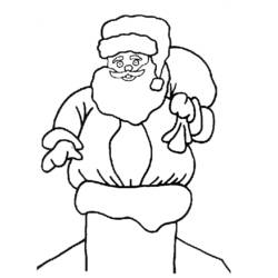 Disegno da colorare: Babbo Natale (Caratteri) #104877 - Pagine da Colorare Stampabili Gratuite