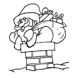 Disegno da colorare: Babbo Natale (Caratteri) #104907 - Pagine da Colorare Stampabili Gratuite