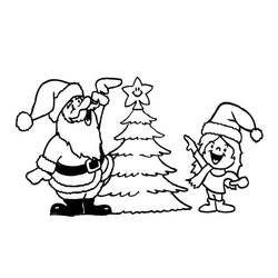 Disegno da colorare: Babbo Natale (Caratteri) #104917 - Pagine da Colorare Stampabili Gratuite