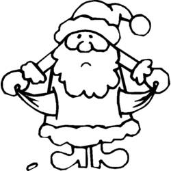 Disegno da colorare: Babbo Natale (Caratteri) #104938 - Pagine da Colorare Stampabili Gratuite