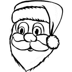 Disegno da colorare: Babbo Natale (Caratteri) #104943 - Pagine da Colorare Stampabili Gratuite