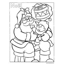 Disegno da colorare: Babbo Natale (Caratteri) #104961 - Pagine da Colorare Stampabili Gratuite