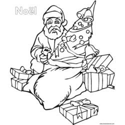 Disegno da colorare: Babbo Natale (Caratteri) #104997 - Pagine da Colorare Stampabili Gratuite
